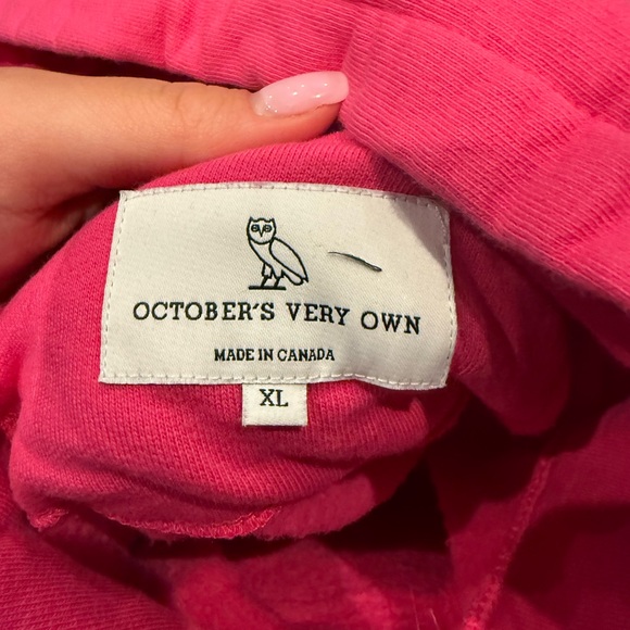 OVO Hot Pink Hoodie with Owl Design - Picture 2 of 2